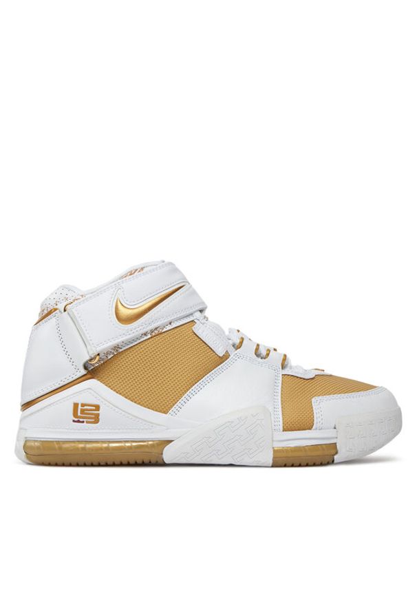 Nike Sneakersy Zoom Lebron II DJ4892 100 Biały. Kolor: biały. Materiał: skóra. Model: Nike Zoom