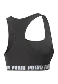 Puma - Stanik fitness PUMA Strong. Kolor: czarny. Sport: fitness