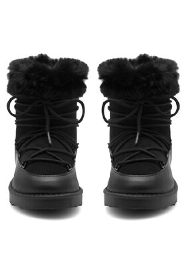 Jenny Fairy Śniegowce WSL19150-20 Czarny. Kolor: czarny. Materiał: materiał