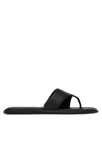 Calvin Klein Japonki Leather Toe Post Sandals HW0HW02866 Czarny. Kolor: czarny. Materiał: skóra #5