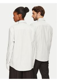 AMI PARIS Koszula USH063.CO0087 4017 Biały Regular Fit. Kolor: biały. Materiał: bawełna #11