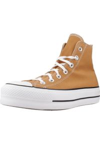 Buty Kobieta Converse Chuck Taylor All Star pomarańczowy. Okazja: na co dzień. Kolor: brązowy. Materiał: tkanina. Model: Converse All Star #2