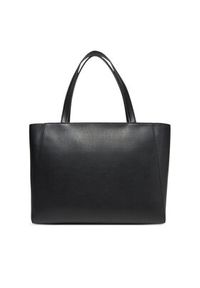 Calvin Klein Torebka Ck Re-Lock Medium Shopper LV04F3223G Czarny. Kolor: czarny. Materiał: skórzane #4