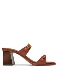 Aldo Klapki Maymay 14028466 Brązowy. Kolor: brązowy. Materiał: skóra #1