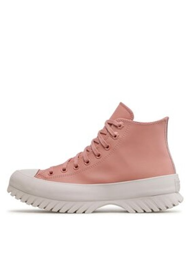 Converse Botki Chuck Taylor All Star Lugged 2.0 Hi A02879C Różowy. Kolor: różowy. Materiał: skóra