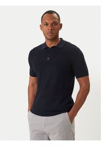 Karl Lagerfeld - KARL LAGERFELD Polo 655009 562301 Granatowy Regular Fit. Typ kołnierza: polo. Kolor: niebieski. Materiał: bawełna #1