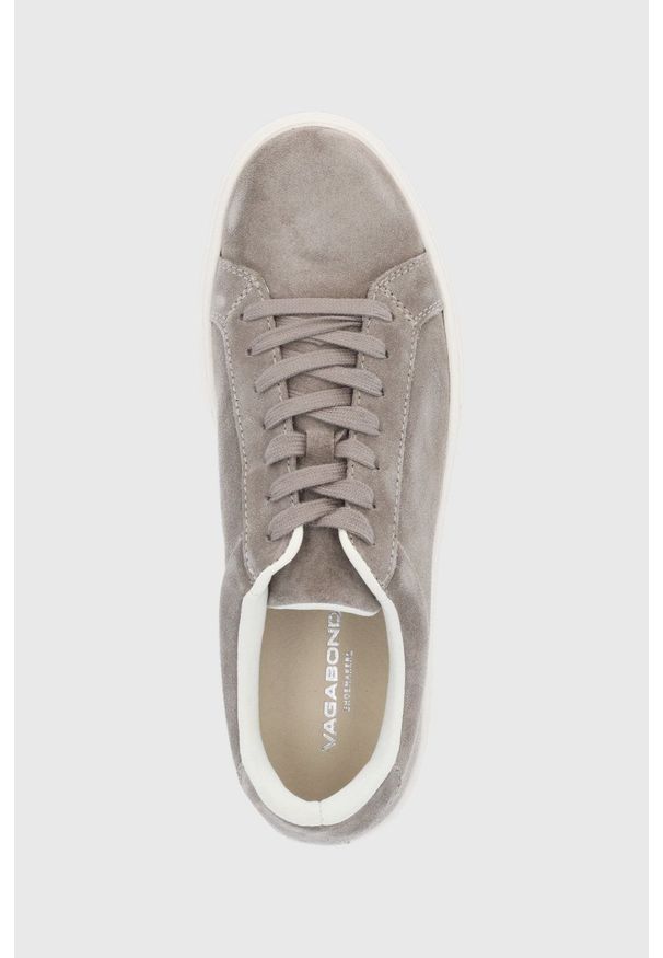 vagabond - Vagabond buty zamszowe PAUL 2.0 kolor zielony. Nosek buta: okrągły. Zapięcie: sznurówki. Kolor: zielony. Materiał: zamsz
