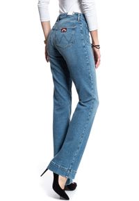 Wrangler - WRANGLER FLARE MANSION BLUE W233RH25H. Sezon: lato #10