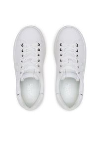 Karl Lagerfeld - KARL LAGERFELD Sneakersy KL62515 Biały. Kolor: biały. Materiał: skóra #6