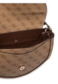 Guess Torebka Coleen Logo HWSG97 56210 Beżowy. Kolor: beżowy. Materiał: skórzane #5
