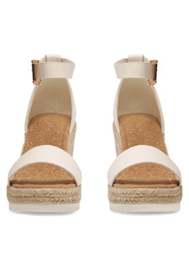 DeeZee Espadryle WS2008-02 Beżowy. Kolor: beżowy. Materiał: syntetyk