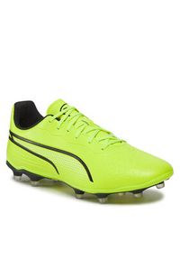 Puma Buty do piłki nożnej King Match Fg/Ag 107570 04 Zielony. Kolor: zielony. Materiał: skóra #4