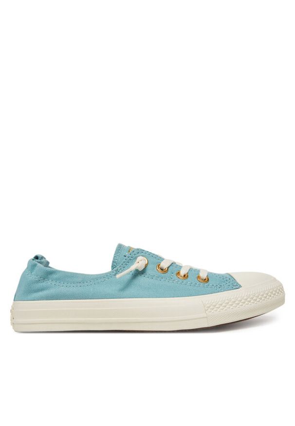 Converse Trampki Chuck Taylor All Star Shoreline Gold A13819C Niebieski. Kolor: niebieski. Materiał: materiał