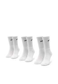 Zestaw 3 par wysokich skarpet unisex Puma. Kolor: biały