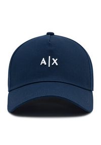 Armani Exchange Czapka z daszkiem 954112 CC571 37735 Granatowy. Kolor: niebieski. Materiał: materiał