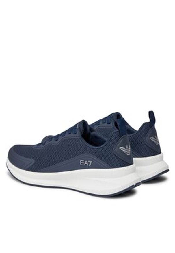EA7 Emporio Armani Sneakersy X8X150 XK350 R649 Granatowy. Kolor: niebieski. Materiał: materiał