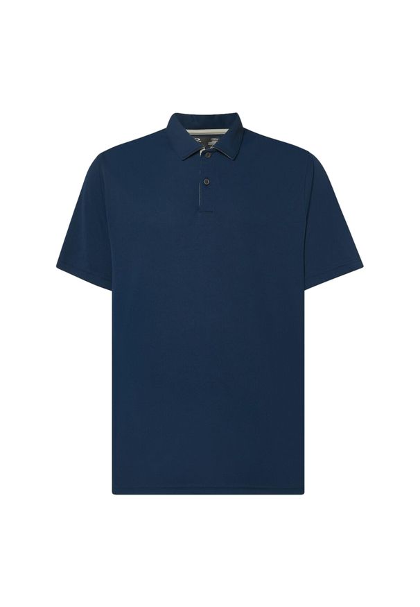 Koszulka Polo Męska Oakley Divisional UV II T-shirt. Typ kołnierza: polo. Kolor: niebieski