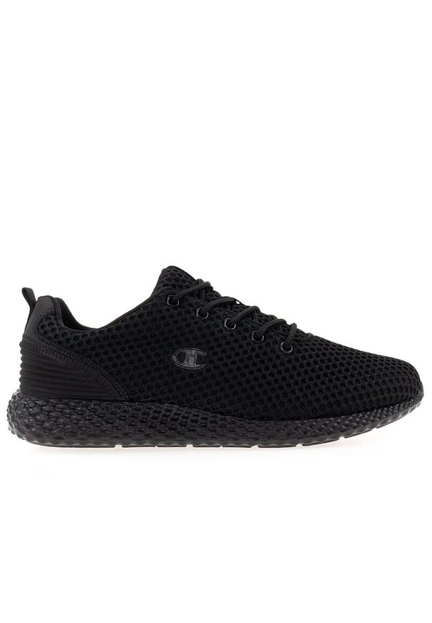 Buty Champion Sprint S11552-KK001 - czarne. Kolor: czarny. Materiał: guma, materiał, tkanina. Szerokość cholewki: normalna. Sport: bieganie