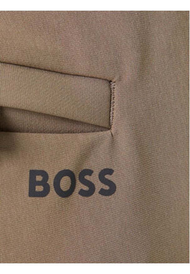 BOSS Spodnie materiałowe T_Commuter 50534303 Zielony Slim Fit. Kolor: zielony. Materiał: syntetyk