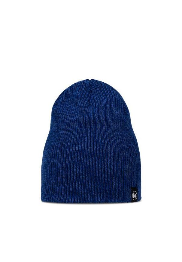 Buff - Czapka BUFF KNITTED & FULL FLEECE BEANIE RENVI MIDNIGHT. Kolor: niebieski. Sezon: zima. Styl: sportowy