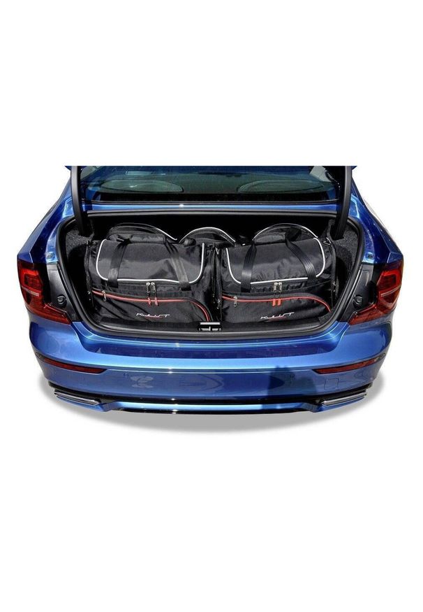 KJUST - Torby Do Bagażnika Volvo S60 Phev 2018+ 5Szt Kjust. Kolor: czarny. Styl: sportowy