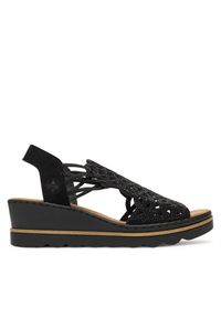 Sandały Rieker. Kolor: czarny #1