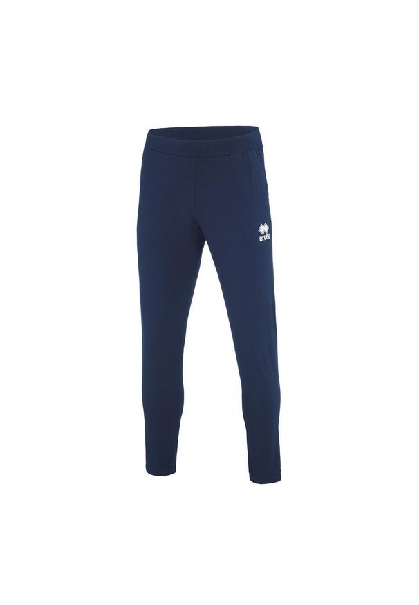 ERREA - Spodnie Errea Cook 3.0. Kolor: niebieski. Materiał: tkanina, bawełna, elastan. Sport: piłka nożna