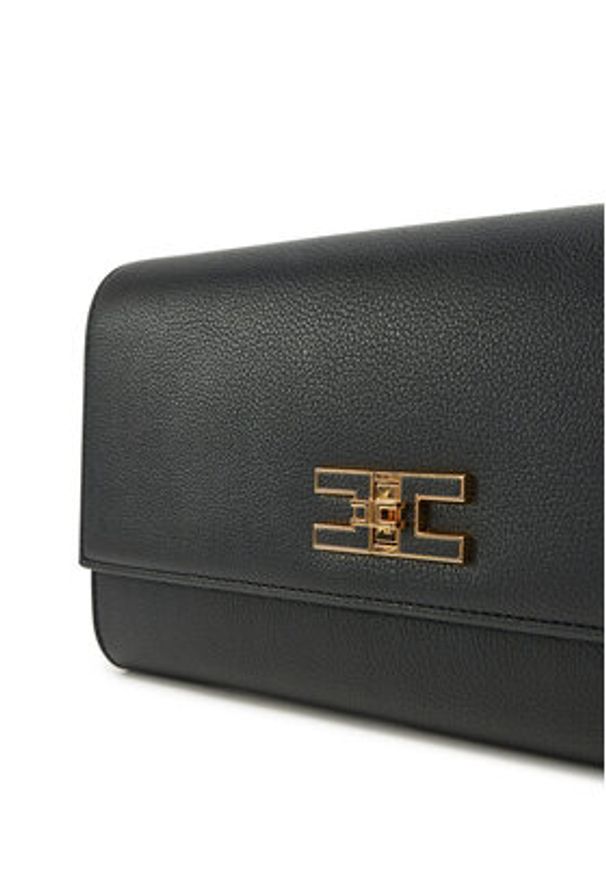 Elisabetta Franchi Torebka BS-32A-51E2-V350 Czarny. Kolor: czarny. Materiał: skórzane