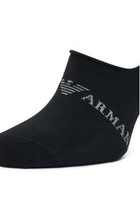 Emporio Armani Underwear Zestaw 3 par stopek męskich 306227 4F254 50620 Czarny. Kolor: czarny. Materiał: materiał, bawełna