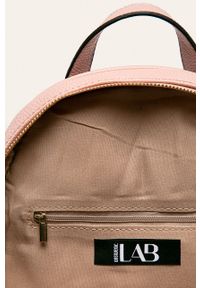 ANSWEAR - Answear - Plecak. Kolor: różowy. Materiał: materiał, skóra ekologiczna. Wzór: gładki #2