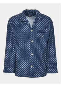 Polo Ralph Lauren Piżama 714915969001 Granatowy Regular Fit. Kolor: niebieski. Materiał: bawełna #4