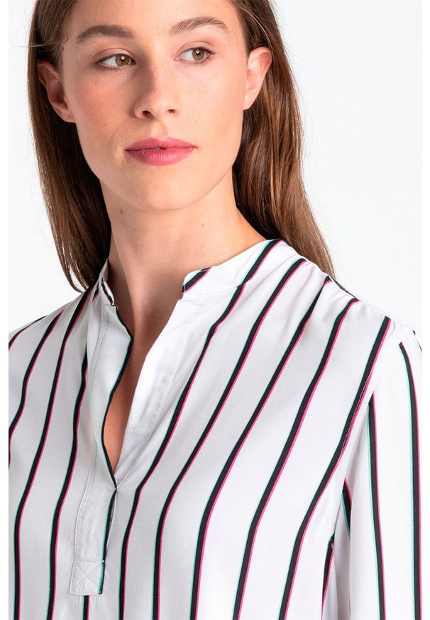 Lee - LEE BLOUSE DAMSKA BLUZKA BRIGHT WHITE L46PACLJ 112110956