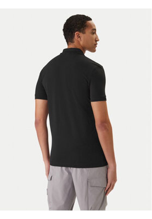 BOSS Polo Pio 1 50554574 Czarny Regular Fit. Typ kołnierza: polo. Kolor: czarny. Materiał: bawełna