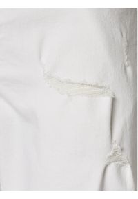 Redefined Rebel Szorty jeansowe RRStockholm 226131 Biały Slim Fit. Kolor: biały. Materiał: bawełna