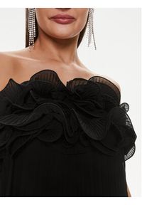 ViCOLO Sukienka koktajlowa TR1116 Czarny Regular Fit. Kolor: czarny. Materiał: syntetyk. Styl: wizytowy #5