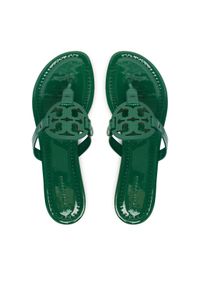 Tory Burch Japonki 76734 Zielony. Kolor: zielony. Materiał: skóra #1