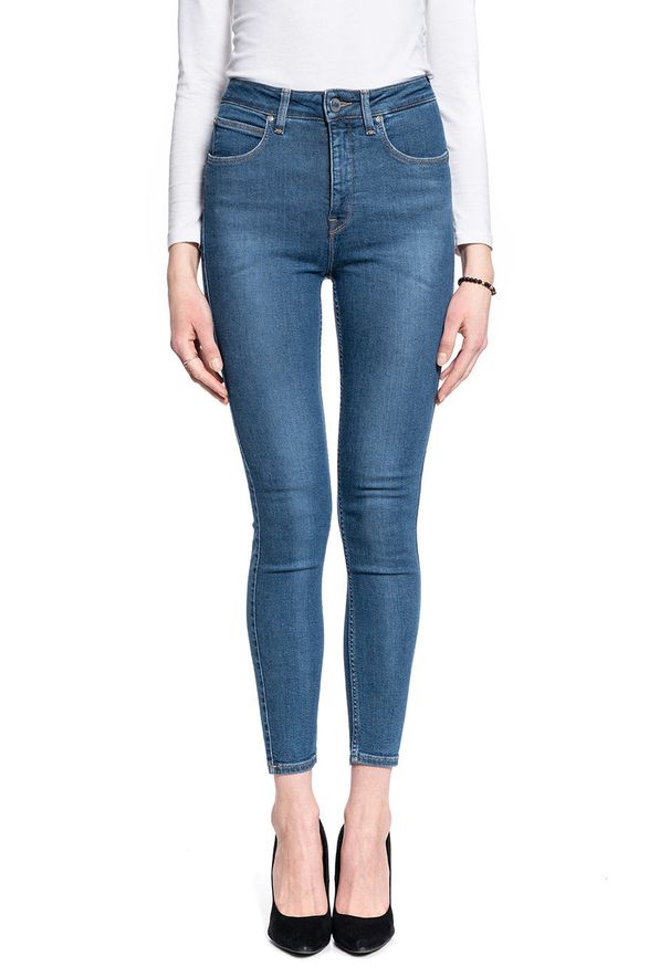 Lee - DAMSKIE SPODNIE JEANSOWE LEE SCARLETT ULTRA HIGH JACKSON WORN L30LMXAX 112106499