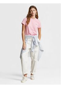 Polo Ralph Lauren T-Shirt New Rltpp 211898698019 Różowy Regular Fit. Typ kołnierza: polo. Kolor: różowy. Materiał: bawełna #4