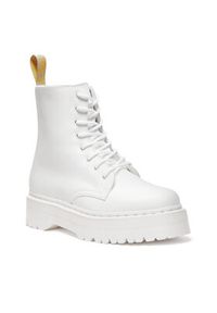 Dr. Martens Glany Vegan Jadon II Mono Biały. Kolor: biały. Materiał: skóra