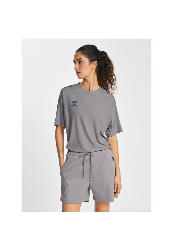 Damski jersey Hummel Cima 2.0. Kolor: szary. Materiał: jersey. Sport: piłka nożna