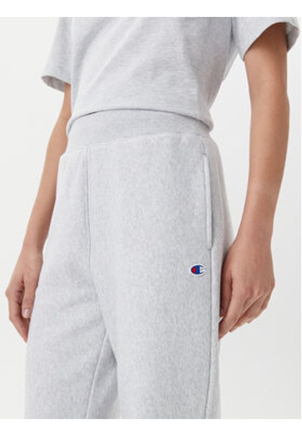 Champion Spodnie dresowe 117983 Szary Slim Fit. Kolor: szary. Materiał: bawełna