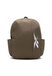 Reebok Plecak RBK-P-006-CCC Khaki. Kolor: brązowy. Materiał: materiał #1