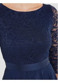 Swing Sukienka koktajlowa 77761710 Granatowy Regular Fit. Kolor: niebieski. Materiał: syntetyk. Styl: wizytowy #3