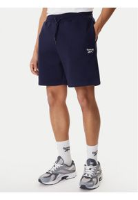 Reebok Szorty sportowe Bazunu RK25558CCM Granatowy Regular Fit. Kolor: niebieski. Materiał: bawełna, syntetyk. Styl: sportowy #1
