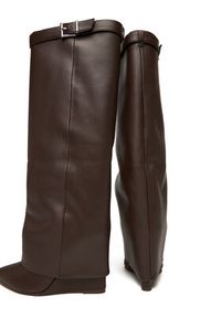 Steve Madden Kozaki Corenne SM11003418 Brązowy. Kolor: brązowy. Materiał: skóra #4