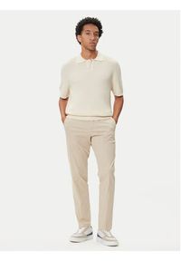 BOSS Polo Akoppo 50543670 Żółty Regular Fit. Typ kołnierza: polo. Kolor: żółty. Materiał: bawełna #5