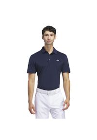 Adidas - Koszulka polo Ultimate365 Solid. Typ kołnierza: polo. Kolor: niebieski. Materiał: materiał. Styl: sportowy #2