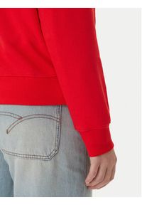 TOMMY HILFIGER - Tommy Hilfiger Bluza Logo Embroidery WW0WW48724 Czerwony Relaxed Fit. Kolor: czerwony. Materiał: bawełna #3