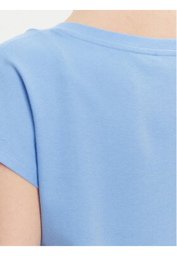 MAX&Co. T-Shirt Maldive2 2516941054270 Niebieski Regular Fit. Kolor: niebieski. Materiał: bawełna