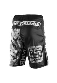 Spodenki do Grapplingu MMA BJJ K1 męskie EXTREME HOBBY COMBAT GAME. Kolor: czarny. Materiał: poliester
